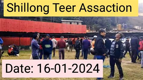 shillong teer result ground